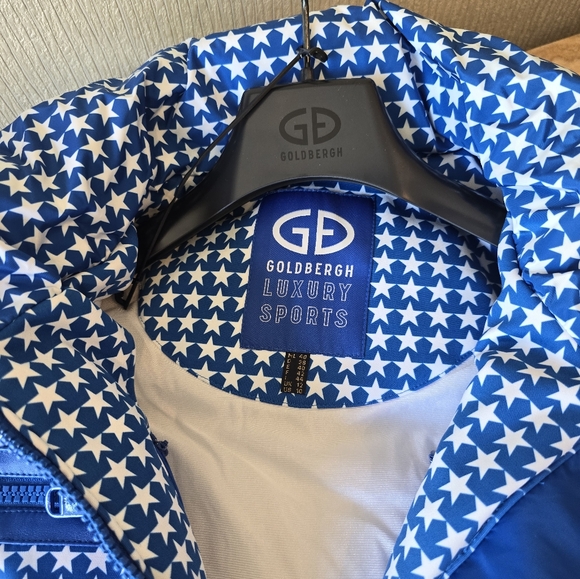 Goldbergh Starstruck Electric Blue Ski Suit Jumpsuit $1,219 - Picture 9 of 17